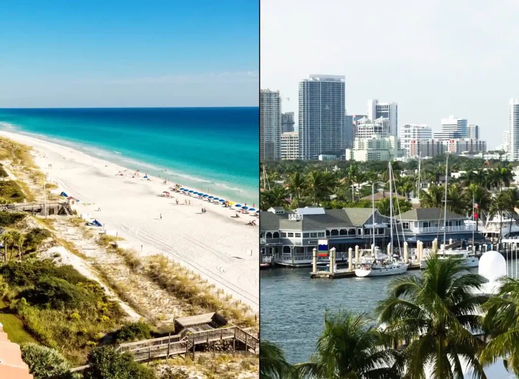 Destin vs Fort Lauderdale