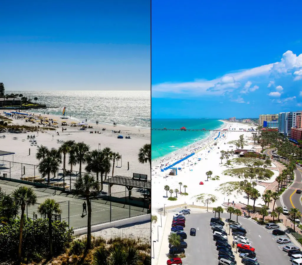 Sarasota vs Clearwater Beach