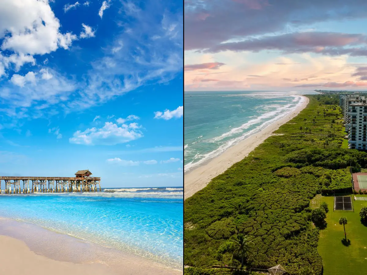 Cocoa Beach vs Vero Beach